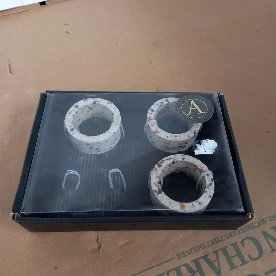 AMARA TERRAZZO NAPKIN RINGS 