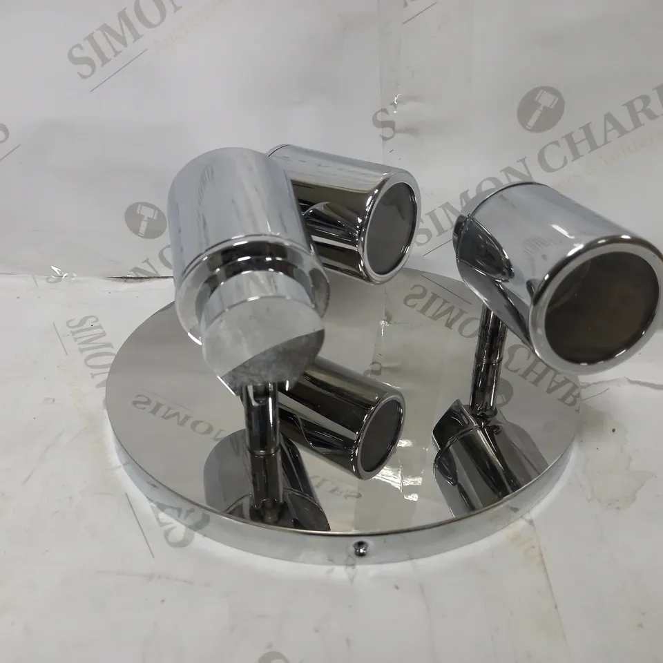 ASTRO COMO TRIPLE ROUND POLISHED CHROME LIGHT