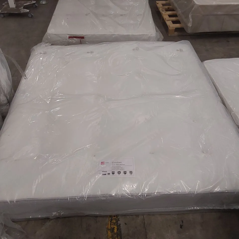 QUALITY BAGGED COMFORT ORTHO SLEEP SYSTEM 6FT SUPER KING MATTRESS 