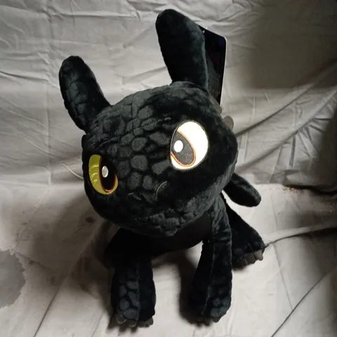 DREAMWORKS DRAGONS TOOTHLESS PLUSH TOY – BLACK NIGHT FURY