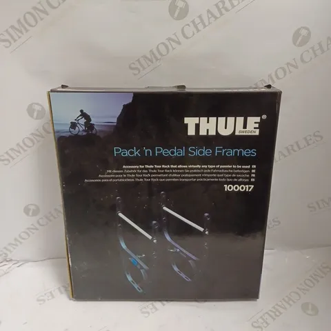 BOXED THULE PACK 'N PEDAL SIDE FRAMES