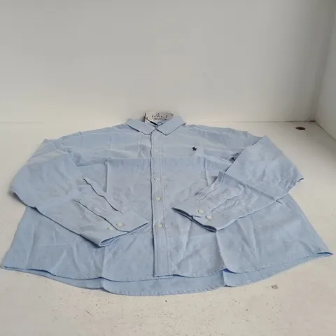 POLO RALPH LAUREN LIGHT BLUE OXFORD SHIRT β MEN'S LONG-SLEEVE XL