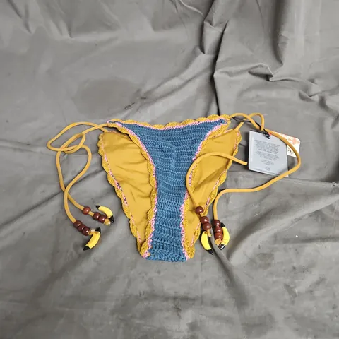 IT'S NOW COOL NA-NAS KNIT TIE BIKINI BOTTOM IN MUTI SIZE M/L