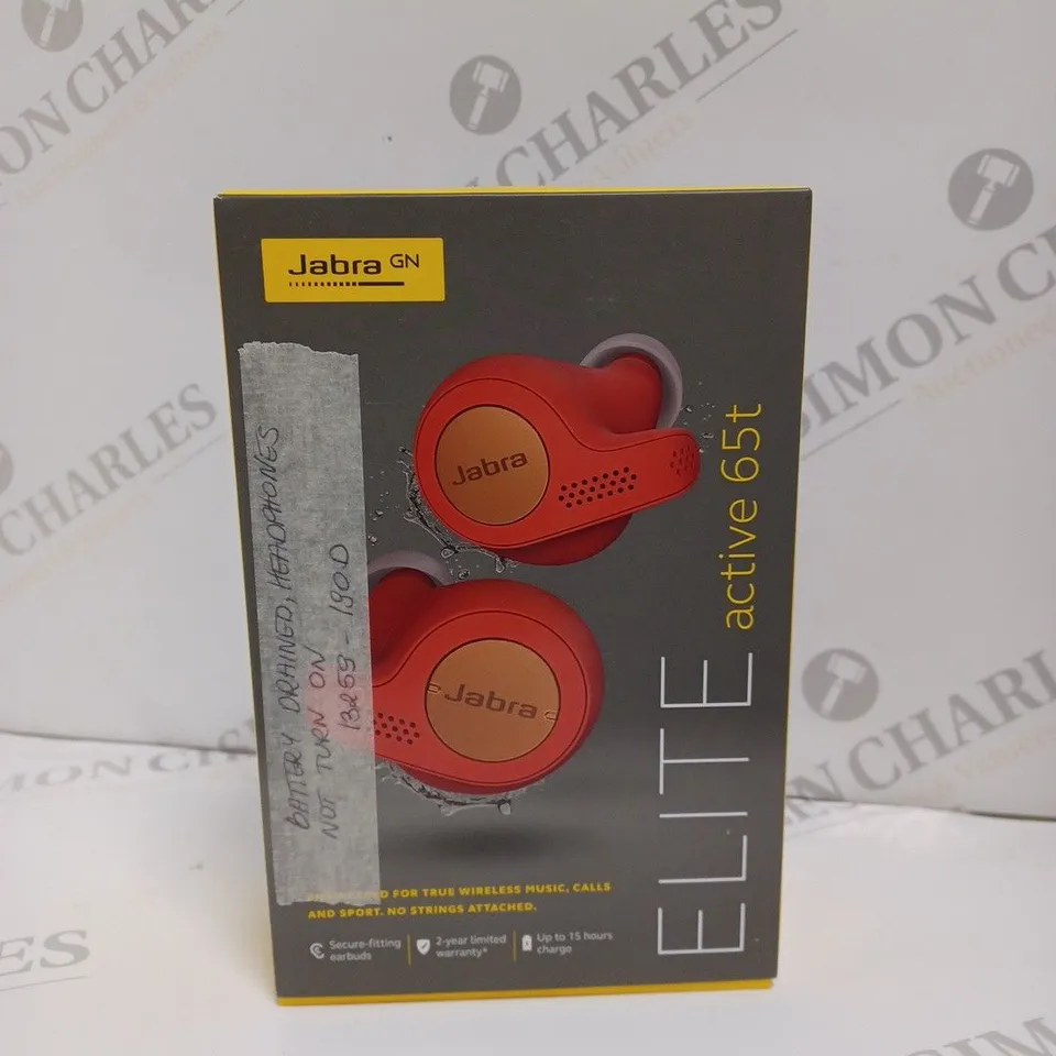 BOXED JABRA ELITE ACTIVE 65T EARBUDS
