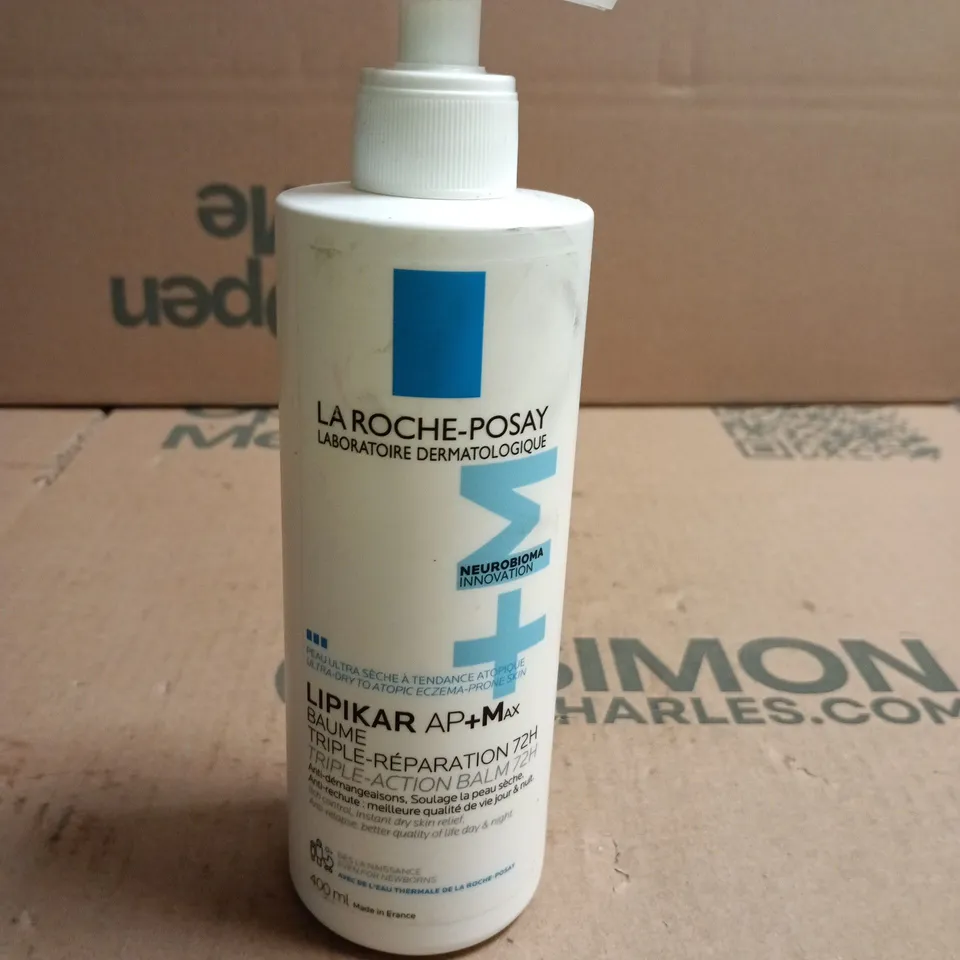 LA ROCHE-POSAY LIPIKAR AP+M BAUME – TRIPLE-RÉPARATION 72H, ITCH CONTROL AND DRY SKIN RELIEF 400 ML