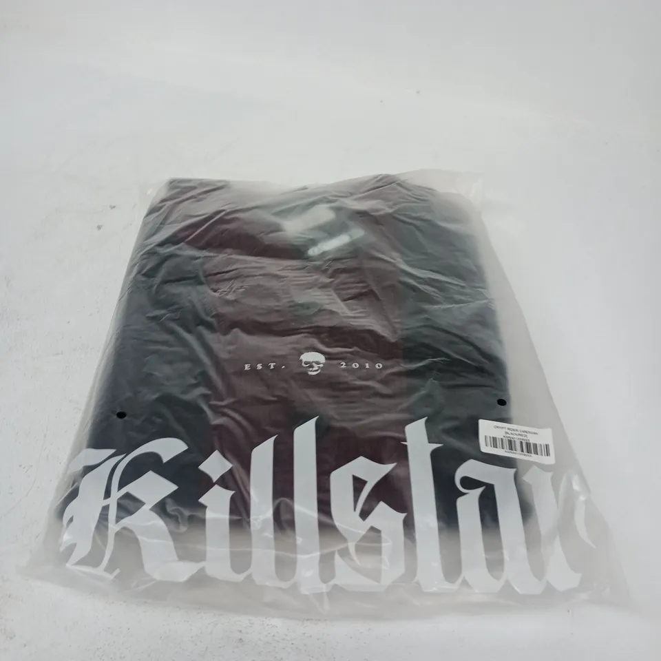 BOX OF APPROXIMATELY 20 BRAND NEW KILLSTAR CRYPT RIDER CARDIGAN 