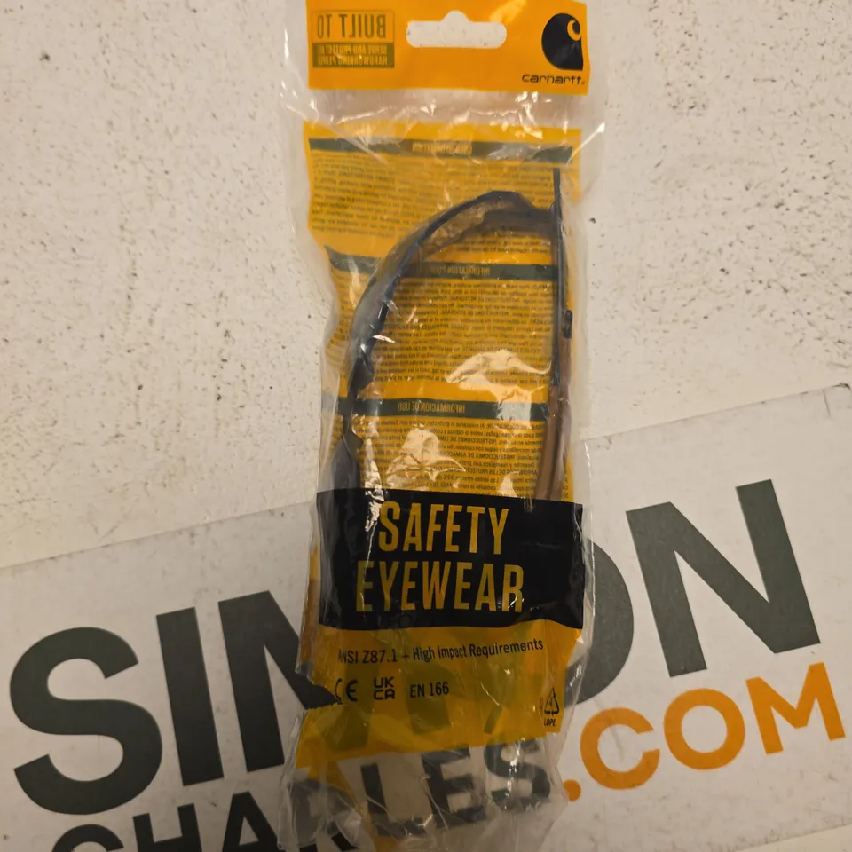 CARHARTT SAFETY EYEWEAR – PROTECTIVE GLASSES (IN PACKAGING)