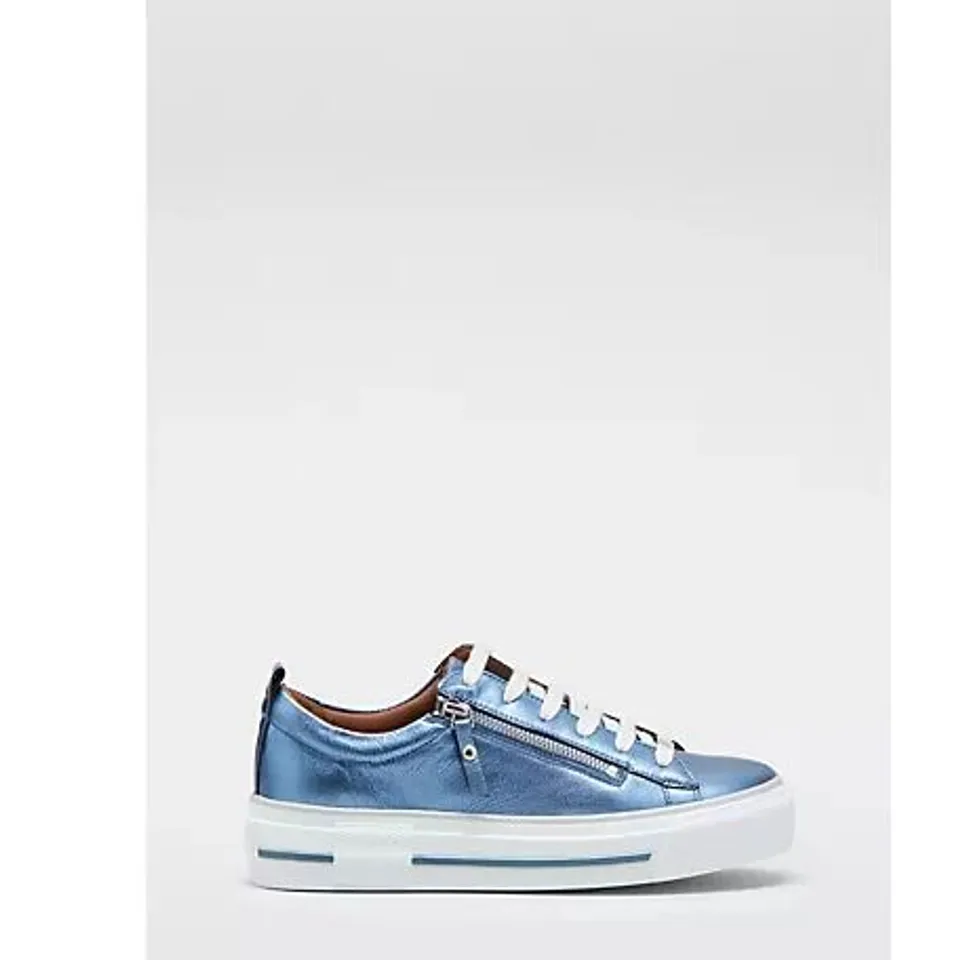MODA IN PELLE FILICIAN TRAINERS - BLUE, SIZE 5