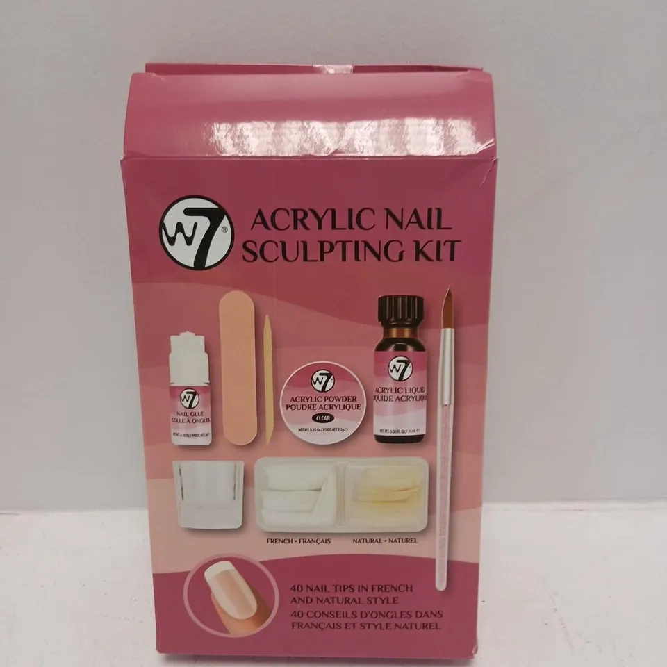 W7 ACRYLIC NAIL SCULPTING KIT