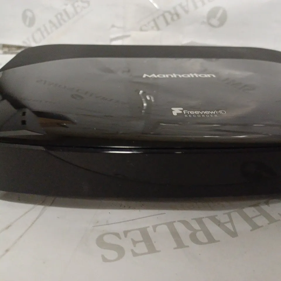 MANHATTAN T2-R 500GB FREEVIEW HD RECORDER, BLACK