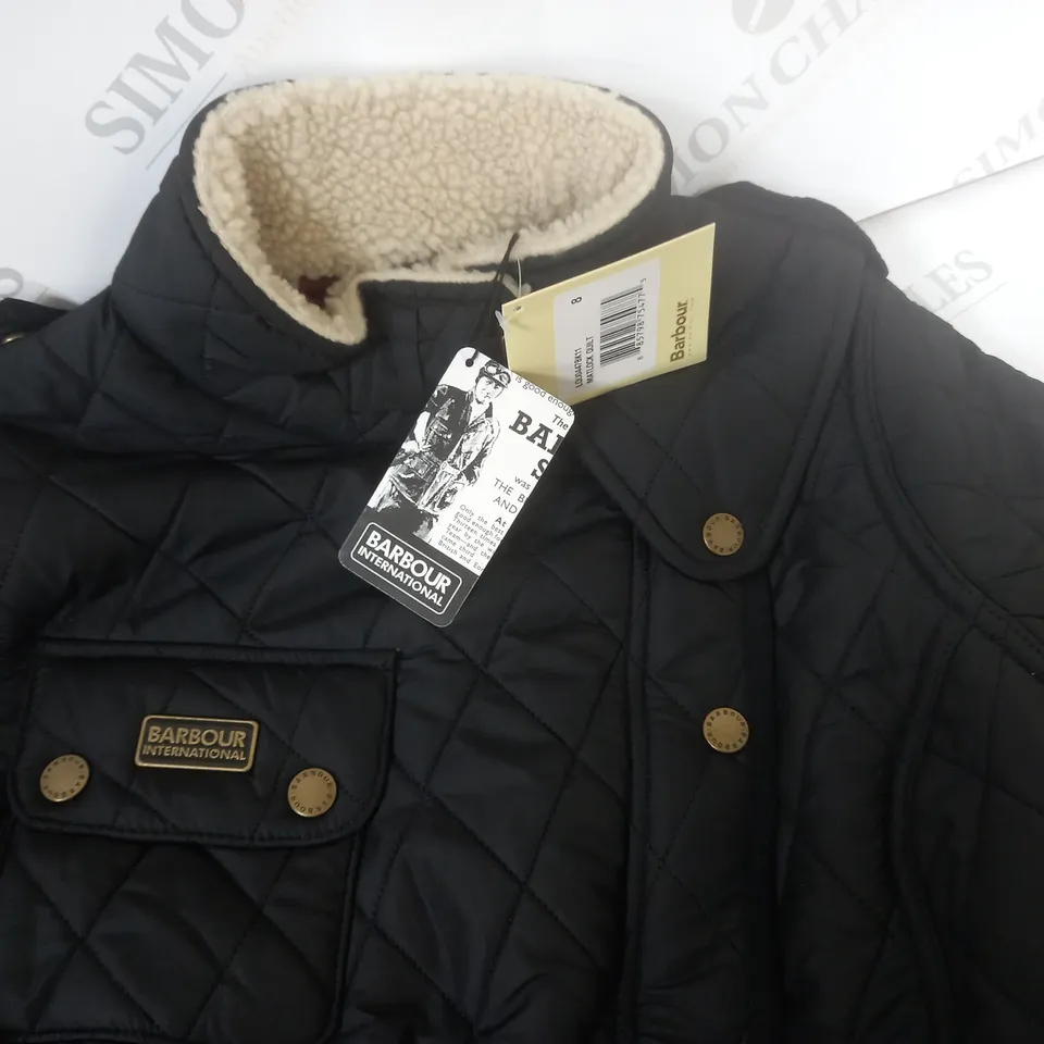 BARBOUR MATLOCK QUILT COAT - 8