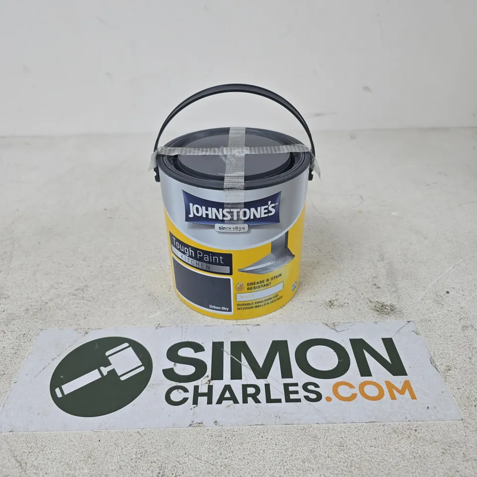 JOHNSTONE'S KITCHEN MATT TOUGH PAINT URBAN SKY - 2.5L 
