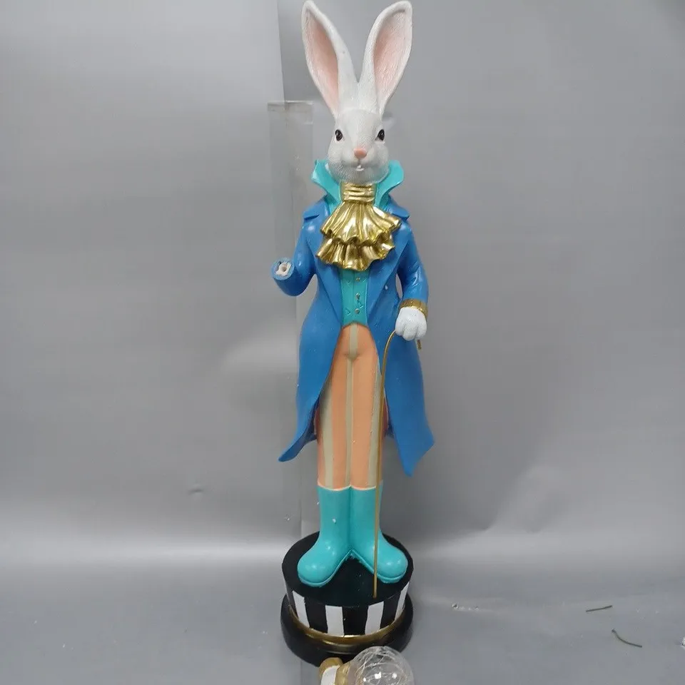BOXED ENCHANTED GARDEN BY GARDEN REFLECTIONS LED MR RABBIT