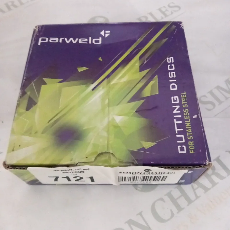 PACK OF 25 PARWELD CUTTING DISCS (CSS1210)