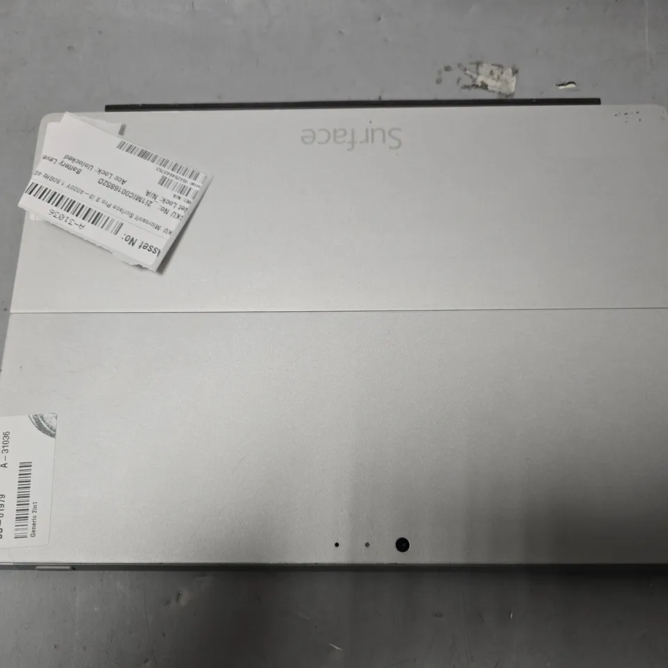 MICROSOFT SURFACE PRO I3