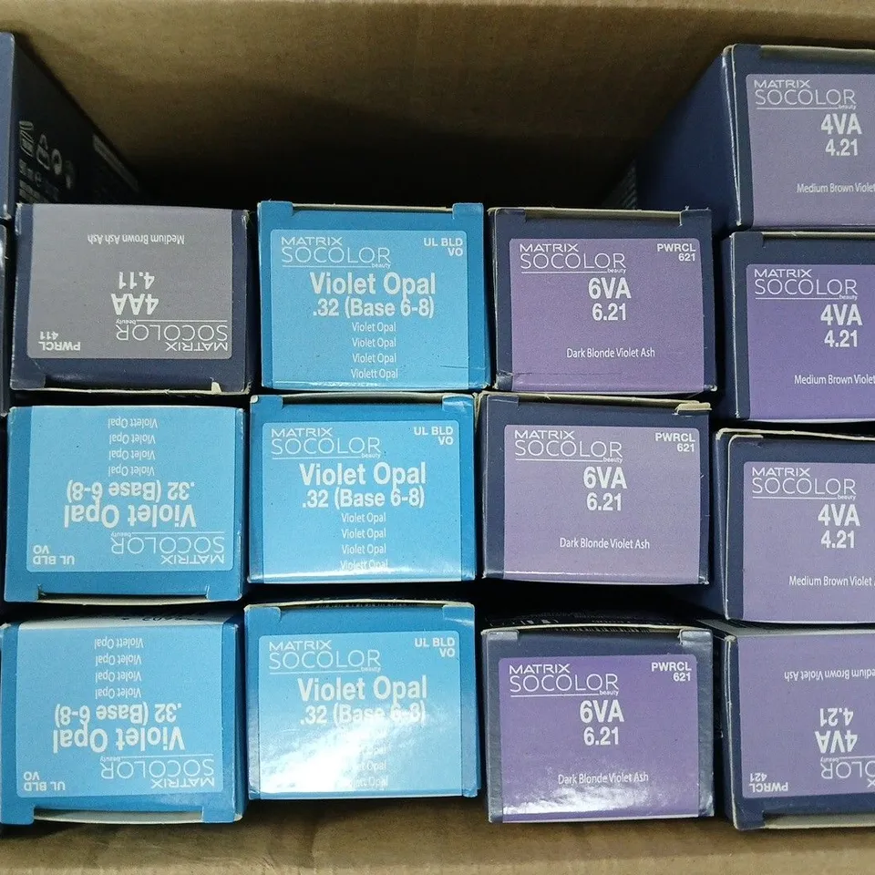 BOX OF APPROXIMATELY 20 ASSORTED MATRIX SO COLOUR BEAUTY PRODUCTS