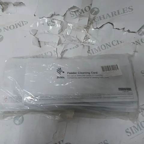 BOX OF ASSORTED ELECTRONICAL ITEMS TO INCLUDE ZEBRA CARD CLEANER, ZAGG IPHONE CASE, APPLE IPAD PRO CASE ETC