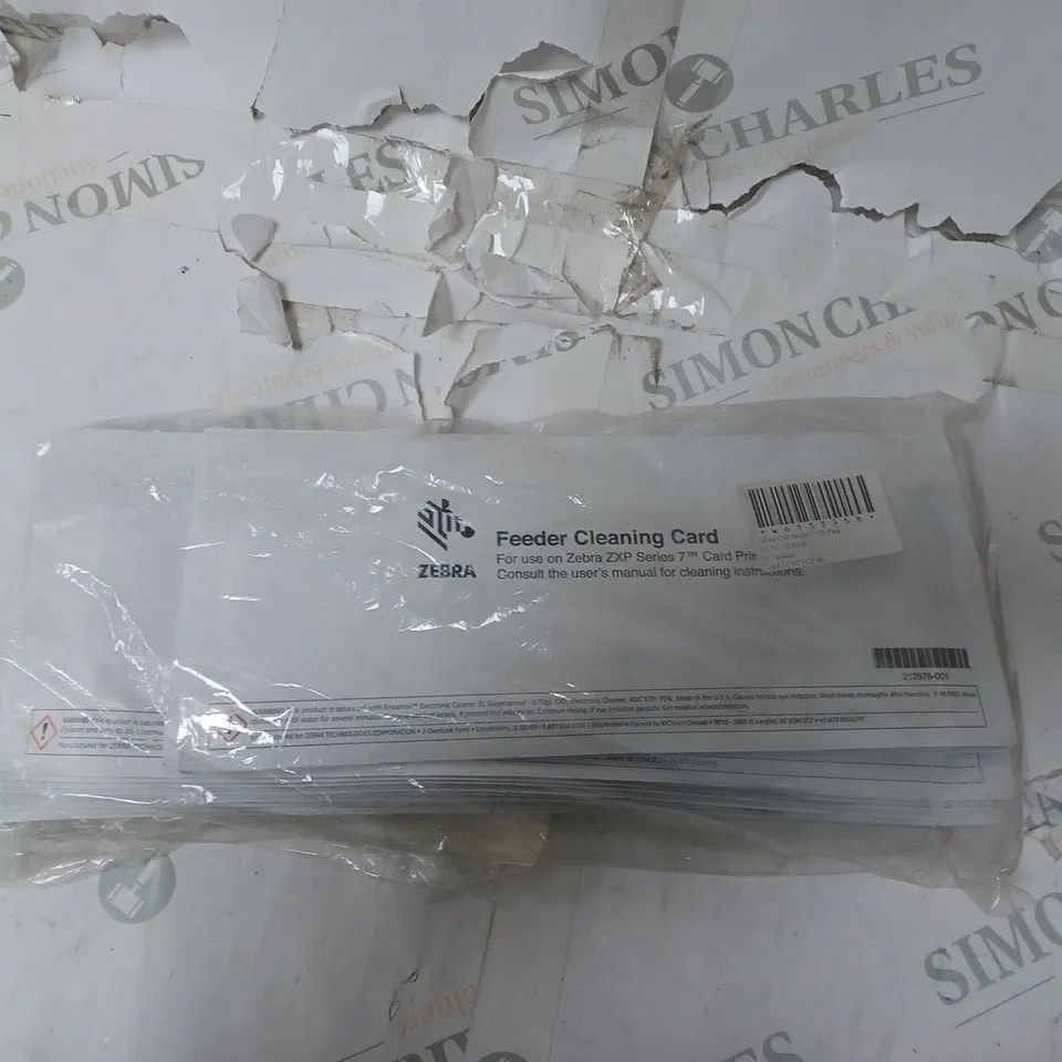 BOX OF ASSORTED ELECTRONICAL ITEMS TO INCLUDE ZEBRA CARD CLEANER, ZAGG IPHONE CASE, APPLE IPAD PRO CASE ETC 