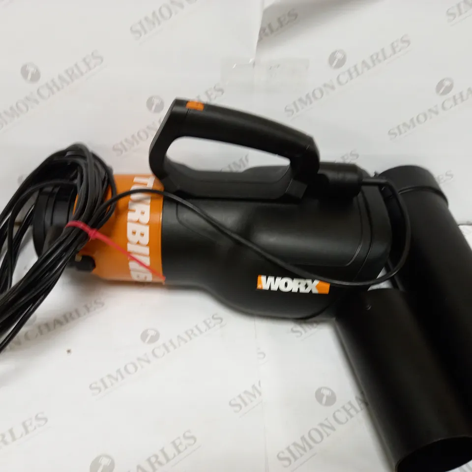 WORX WG518E AIR TURBINE CORDED LEAF BLOWER