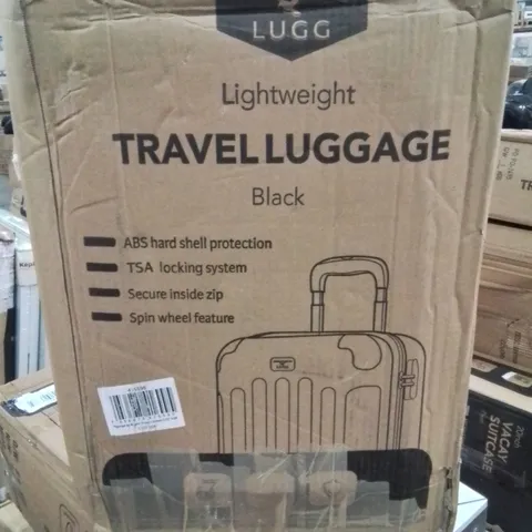 BOXED LUGG LIGHTWEIGHT TRAVEL LUGGAGE 