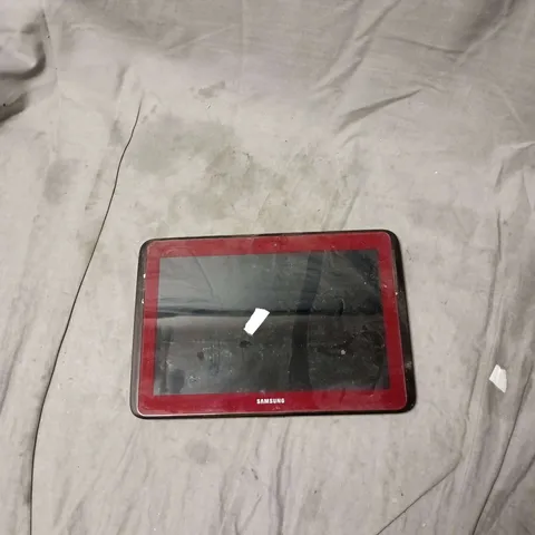 SAMSUNG TABLET – RED BACK, ANDROID