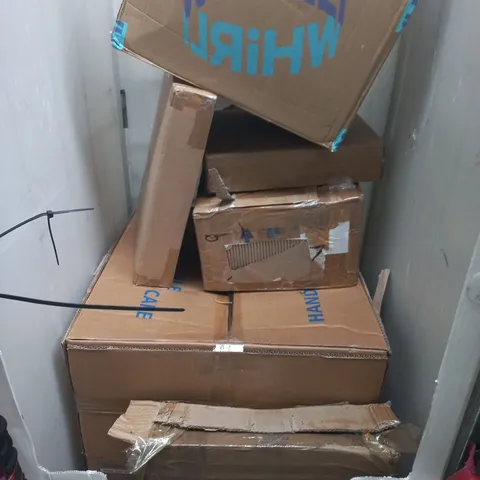 CAGE OF APPROXIMATELY 5 ASSORTED BOXED HOUSEHOLD ITEMS