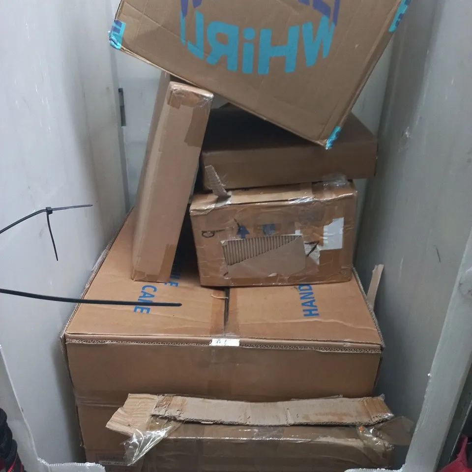 CAGE OF APPROXIMATELY 5 ASSORTED BOXED HOUSEHOLD ITEMS