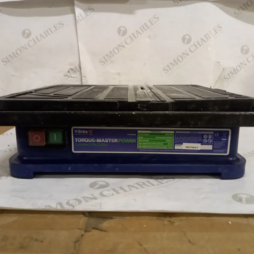 VITREX TORQUE-MASTER COMPACT TILE CUTTER
