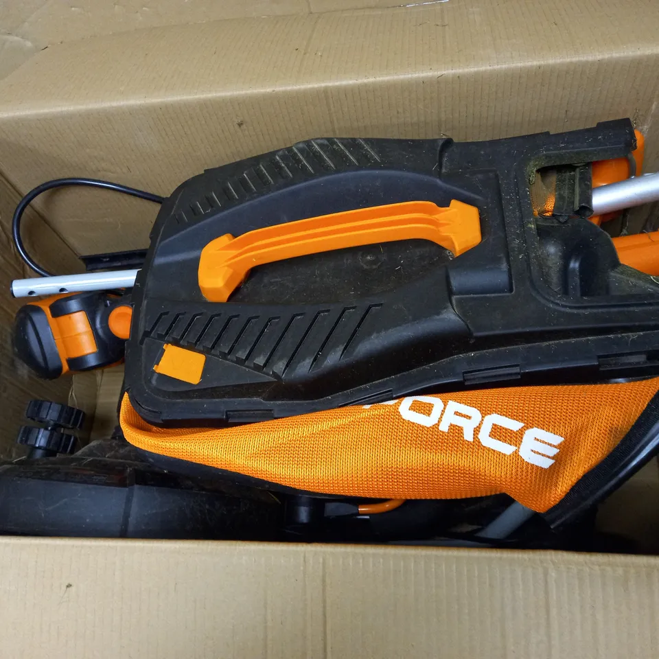 YARD FORCE 32CM ROTARY CORDLESS LAWNMOWER PLUS CORDLESS GRASS TRIMMER