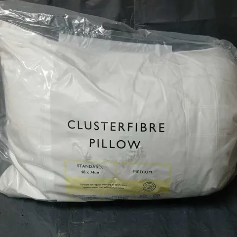 JOHN LEWIS SYNTHETIC CLUSTERFIBRE PILLOW - MEDIUM