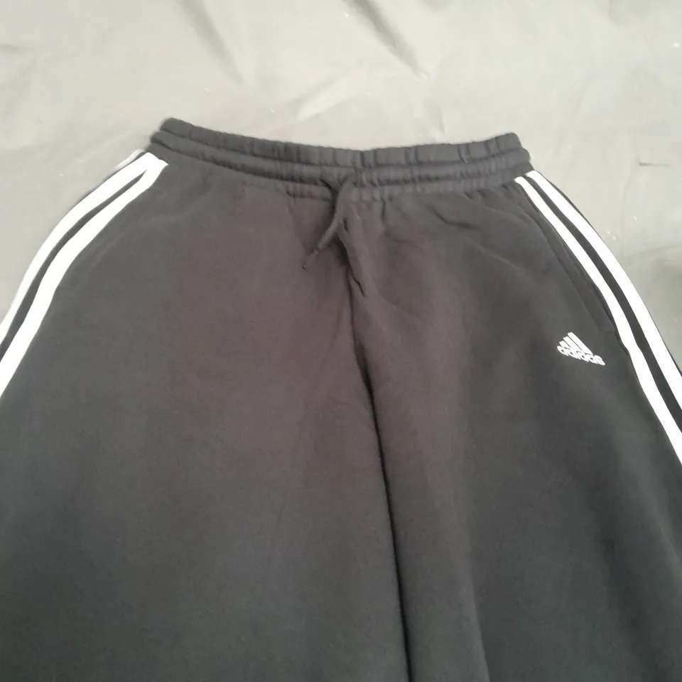 ADIDAS REGULAR FIT WIDE LEG JOGGERS - UK MEDIUM