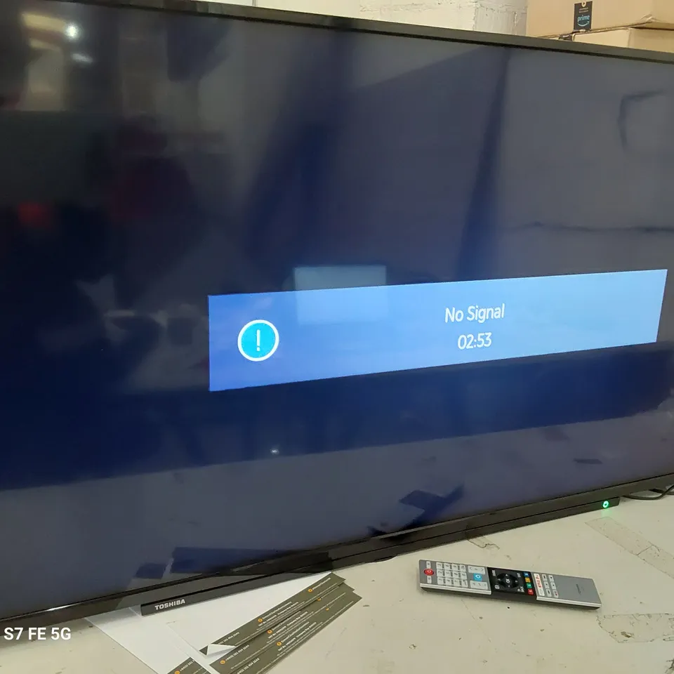 TOSHIBA 50" SMART TELEVISION 