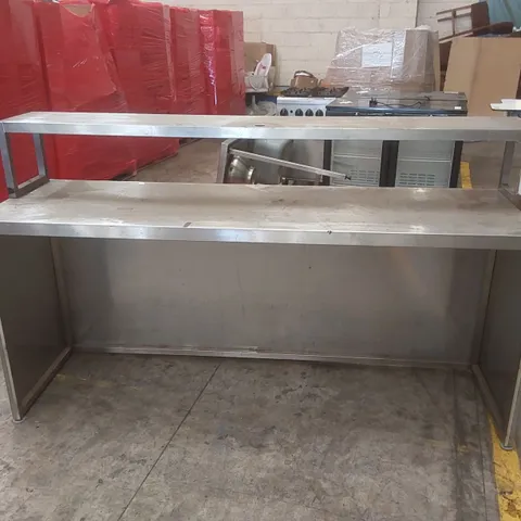STAINLESS STEEL COMMERCIAL WORKTOP