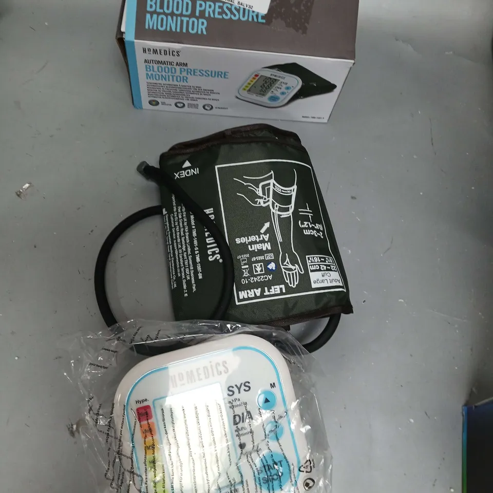 BOXED HOMEDICS AUTOMATIC BLOOD PRESSURE MONITOR 