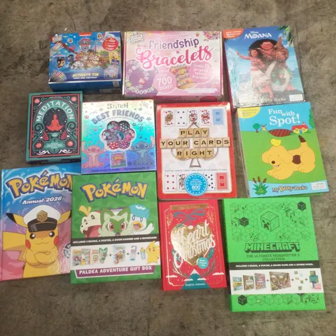 PALLET CONTAINING LARGE QUANTITY OF ASSORTED CHILDRENS ACTIVITY BOOKS