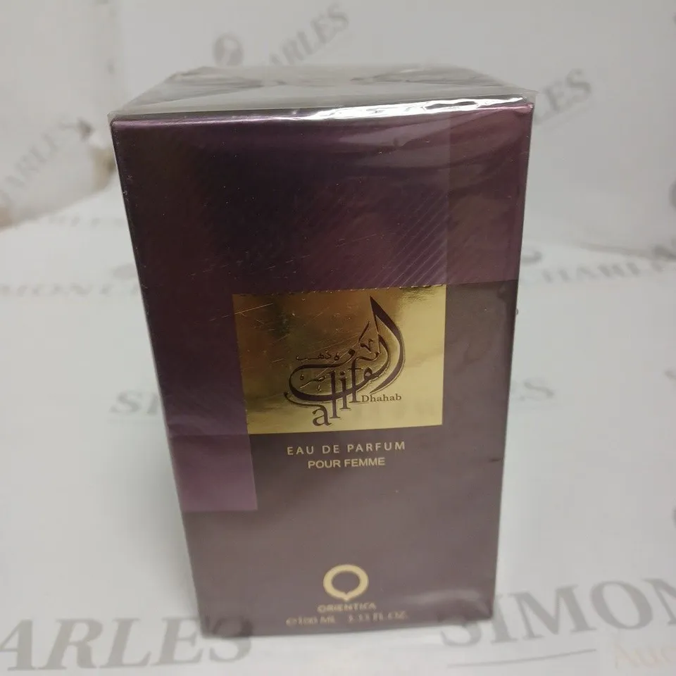 BOXED AND SEALED DHAHAB ORIENTICA EAU DE PARFUM POUR FEMME 100ML