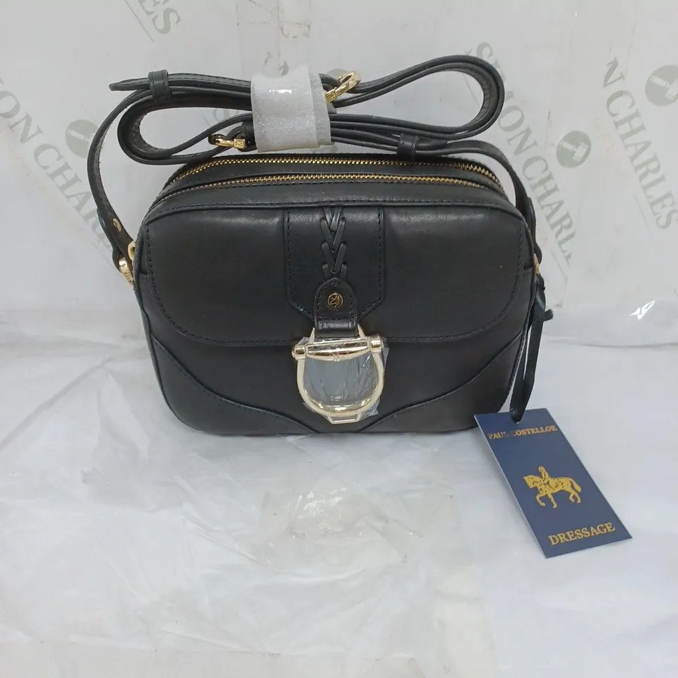 PAUL COSTELLOE DRESSAGE LADIES BLACK HANDBAG