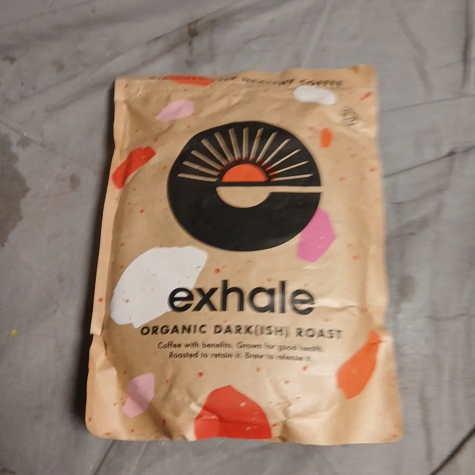 EXHALE ORGANIC DARK ROAST COFFEE