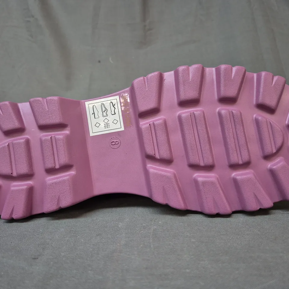 BOXED PAIR OF KOI GALAXY DOLL TRIDENT MARY JANES IN PURPLE UK SIZE 8