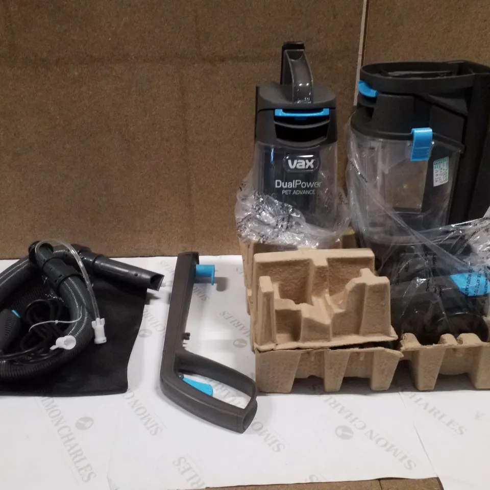 BOXED VAX DUAL POWER PET ADVANCE CARPET WASHER