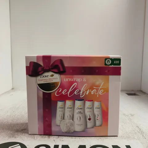 DOVE FRAGRANCE DISCOVERY COLLECTION BODY WASH GIFT SET β 5 X 225ML