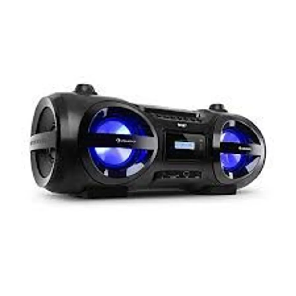 BOXED AUNA KC13 CD BOOMBOX WITH DAB+ & BT