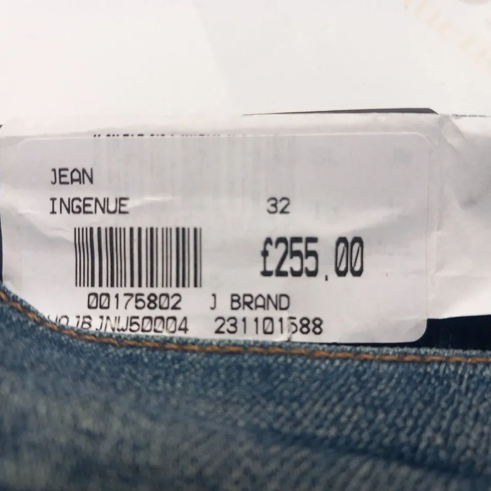 J BRAND MARIA HIGH RISE SKINNY LEG INGENUE JEAN SIZE 32