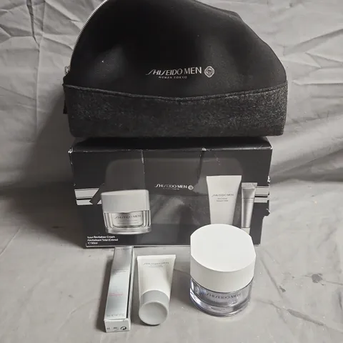 SHISEIDO MEN TOTAL AGE-DEFENSE PROGRAM SKINCARE SET – BOXED