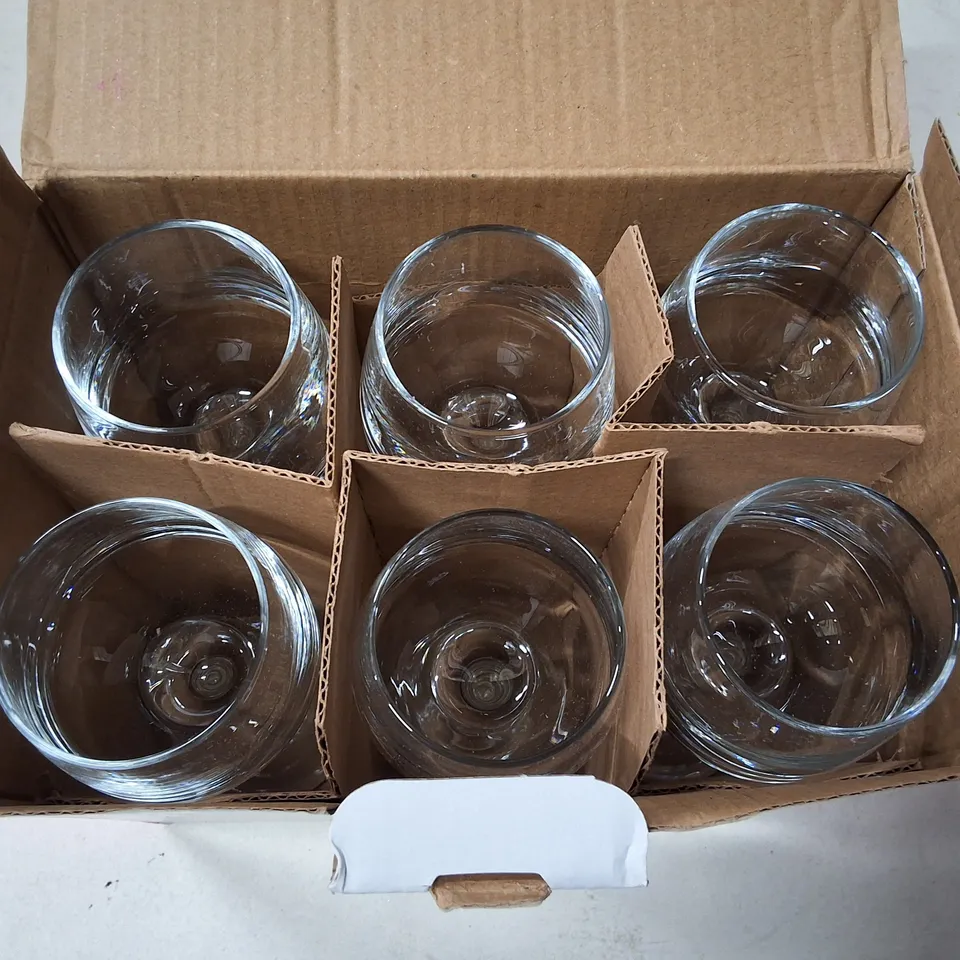 LAV GLASSWARE SET – 6 TUMBLERS (BOXED)