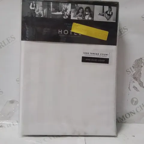 BRAND NEW SEALED PARAMOUNT EGYPTIAN COTTON DUVET COVER KINGSIZE