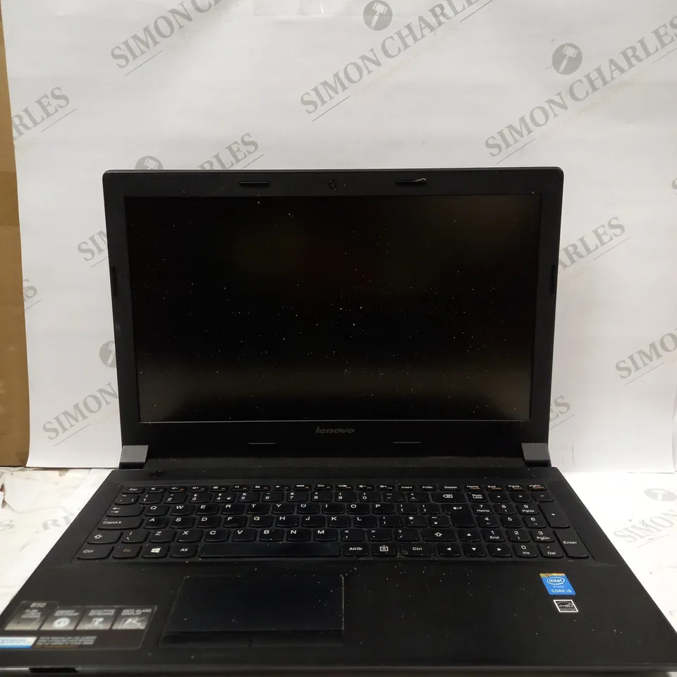 LENOVO B50-80 LAPTOP IN BLACK