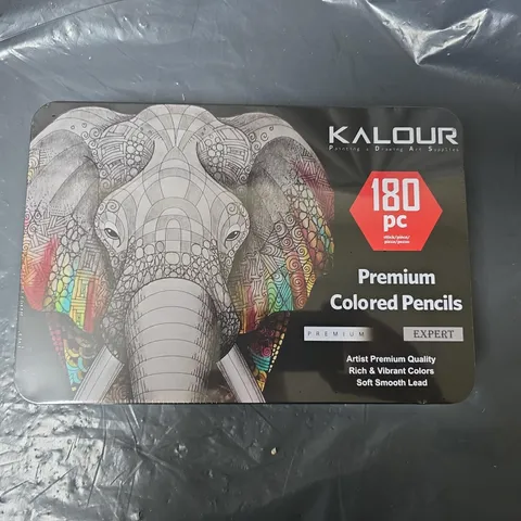 KALOUR PREMIUM COLORED PENCILS – 180PC TIN