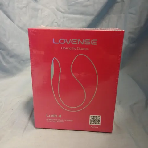LOVENSE LUSH 4 BLUETOOTH EGG VIBRATOR BOXED (PINK)