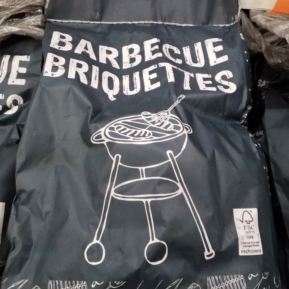 PALLET CONTAINING APPROXIMATELY 48 BAGS OF BARBECUE BRIQUETTES 